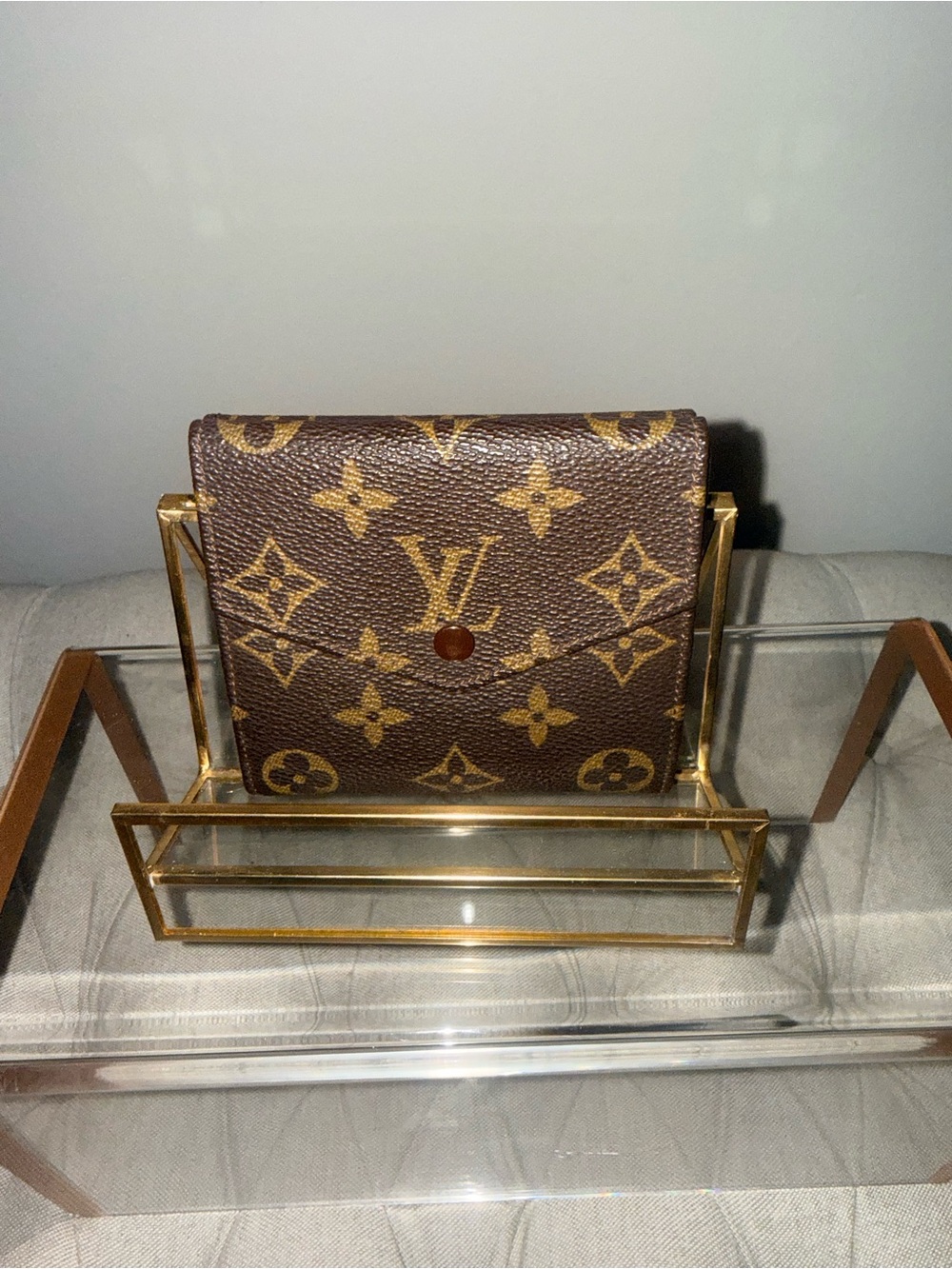 Louis  Vuitton Vintage Monogram Elise Trifold Wallet Accordion Coin- excellent